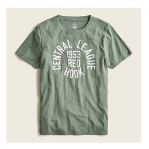 J. Crew Vintage Cotton “Red Hook” T-shirt Pale Cypress Size XS